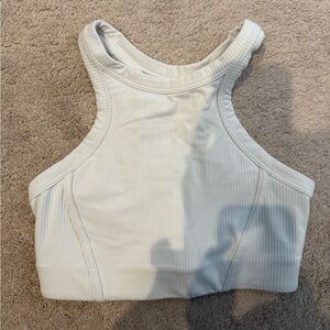 lululemon ribbed tank cream